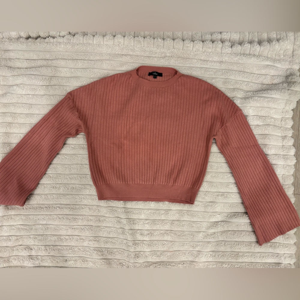 Lulus Ribbed Knit Cropped Sweater Set - Picture 2 of 7